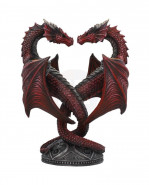 Anne Stokes Candle Holder Dragon Heart Valentine's Edition 23 cm
